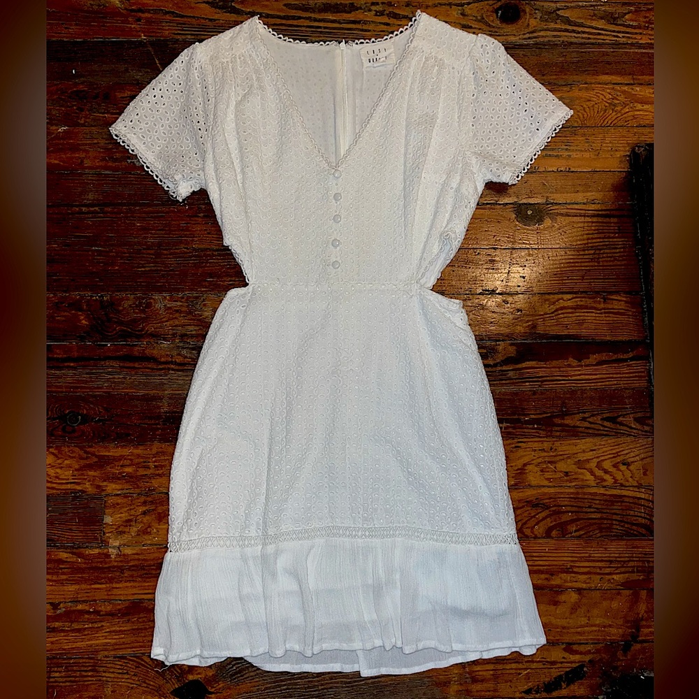 White graduation dress!